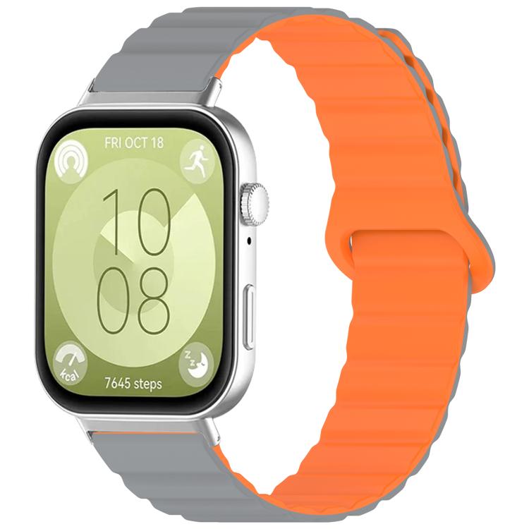 Cinturino per orologio xDfind Loop in silicone lucido magnetico, For Huawei Watch Fit4 Pro / Fit4 / Fit3