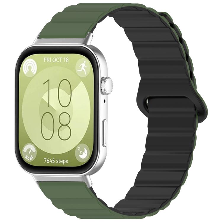 Cinturino per orologio xDfind Loop in silicone lucido magnetico, For Huawei Watch Fit4 Pro / Fit4 / Fit3