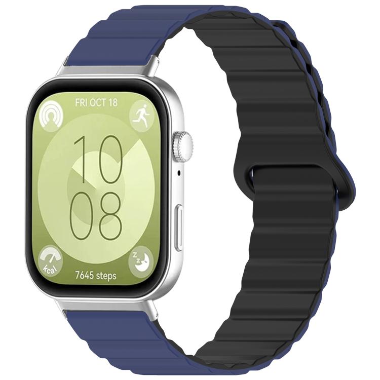 Cinturino per orologio xDfind Loop in silicone lucido magnetico, For Huawei Watch Fit4 Pro / Fit4 / Fit3