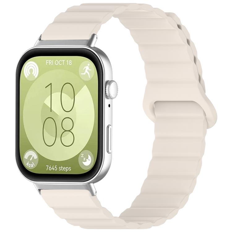 Cinturino per orologio xDfind Loop in silicone lucido magnetico, For Huawei Watch Fit4 Pro / Fit4 / Fit3