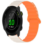 Cinturino per orologio xDfind Loop in silicone lucido magnetico, For Garmin Fenix 8/7X/6X/5X 26mm, For Garmin Fenix 8/7/6/5 22mm, For Garmin Fenix 8/7S/6S/5S 20mm, For Garmin Forerunner 45 / 45S / Swim 2, For Garmin Forerunner 35/30/35J