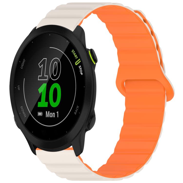 Cinturino per orologio xDfind Loop in silicone lucido magnetico, For Garmin Fenix 8/7X/6X/5X 26mm, For Garmin Fenix 8/7/6/5 22mm, For Garmin Fenix 8/7S/6S/5S 20mm, For Garmin Forerunner 45 / 45S / Swim 2, For Garmin Forerunner 35/30/35J