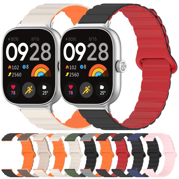 Cinturino per orologio xDfind Loop in silicone lucido magnetico, For Xiaomi Band 10 Pro / 9 Pro / Redmi Watch 6, For Redmi Watch 3 Active / Watch 3 Lite, For Redmi Watch 3