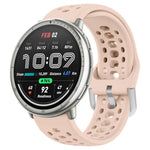 Cinturino per orologio sportivo in silicone con fibbia argentata xDfind, 20mm
