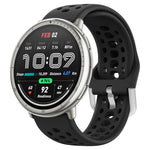 Cinturino per orologio sportivo in silicone con fibbia argentata xDfind, 20mm
