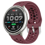 Cinturino per orologio sportivo in silicone con fibbia argentata xDfind, 20mm