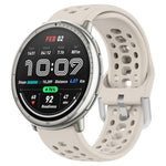 Cinturino per orologio sportivo in silicone con fibbia argentata xDfind, 20mm