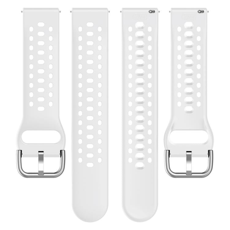 Cinturino per orologio sportivo in silicone con fibbia argentata xDfind, For Samsung Galaxy Watch 7 / 6 / 5 / FE