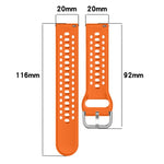 Cinturino per orologio sportivo in silicone con fibbia argentata xDfind, For Samsung Galaxy Watch 7 / 6 / 5 / FE