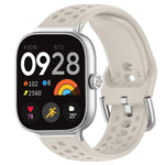 Cinturino per orologio sportivo in silicone con fibbia argentata xDfind, For Xiaomi Band 10 Pro / 9 Pro / Redmi Watch 6, For Redmi Watch 3 Active / Watch 3 Lite