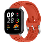 Cinturino per orologio sportivo in silicone con fibbia argentata xDfind, For Redmi Watch 3
