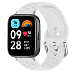 Cinturino per orologio sportivo in silicone con fibbia argentata xDfind, For Xiaomi Band 10 Pro / 9 Pro / Redmi Watch 6, For Redmi Watch 3 Active / Watch 3 Lite