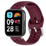Cinturino per orologio sportivo in silicone con fibbia argentata xDfind, For Xiaomi Band 10 Pro / 9 Pro / Redmi Watch 6, For Redmi Watch 3 Active / Watch 3 Lite