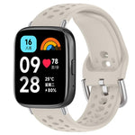 Cinturino per orologio sportivo in silicone con fibbia argentata xDfind, For Xiaomi Band 10 Pro / 9 Pro / Redmi Watch 6, For Redmi Watch 3 Active / Watch 3 Lite
