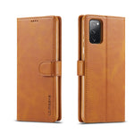 Custodia portafoglio in pelle per Samsung Galaxy S20 FE 5G