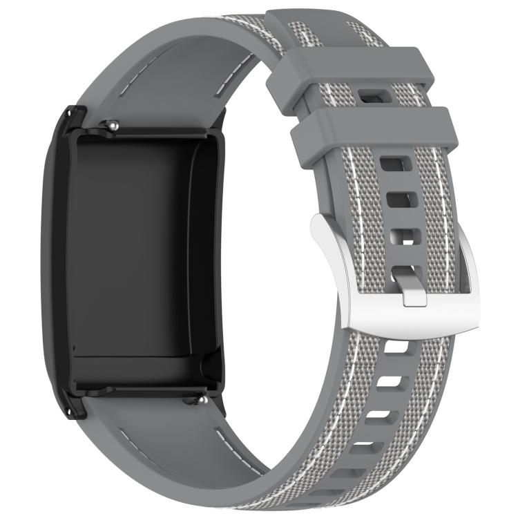 Cinturino per orologio xDfind ibrido in nylon intrecciato e silicone, For WHOOP 5.0 / 4.0
