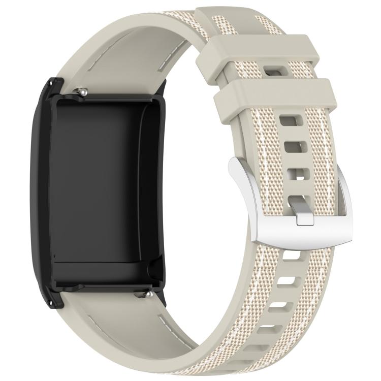 Cinturino per orologio xDfind ibrido in nylon intrecciato e silicone, For WHOOP 5.0 / 4.0