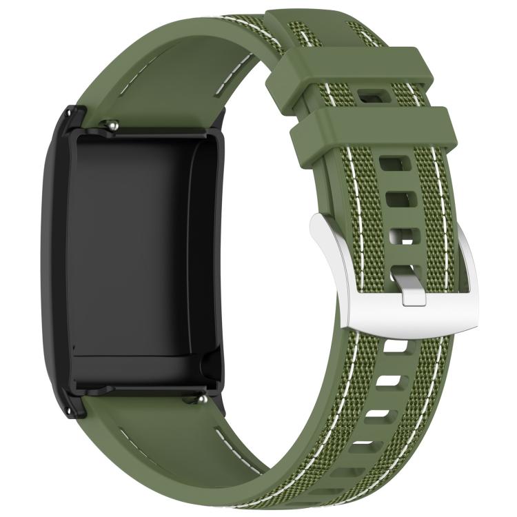 Cinturino per orologio xDfind ibrido in nylon intrecciato e silicone, For WHOOP 5.0 / 4.0