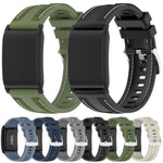 Cinturino per orologio xDfind ibrido in nylon intrecciato e silicone, For WHOOP 5.0 / 4.0