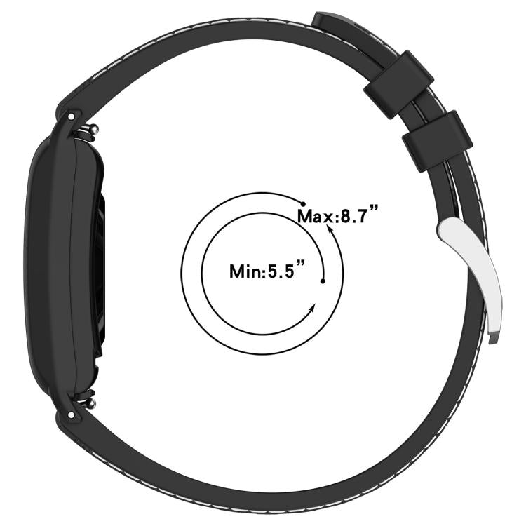 Cinturino per orologio xDfind ibrido in nylon intrecciato e silicone, For WHOOP 5.0 / 4.0