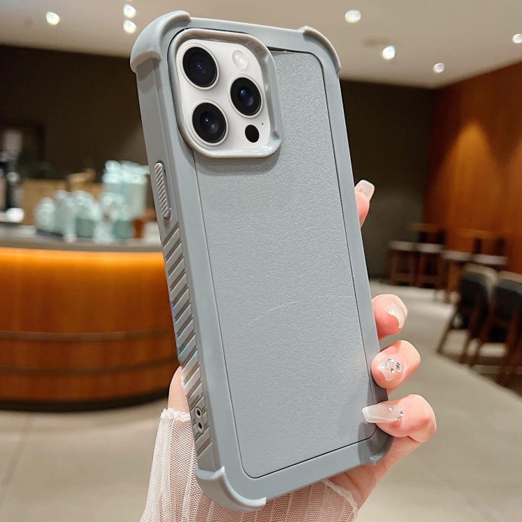 Custodia per telefono antiurto ibrida in TPU e PC a tinta unita., For iPhone 15 Pro Max, For iPhone 15 Pro, For iPhone 15 Plus, For iPhone 15