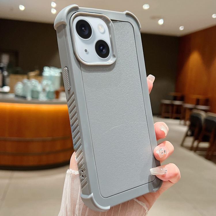 Custodia per telefono antiurto ibrida in TPU e PC a tinta unita., For iPhone 15 Pro Max, For iPhone 15 Pro, For iPhone 15 Plus, For iPhone 15