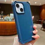 Custodia per telefono antiurto ibrida in TPU e PC a tinta unita., For iPhone 15 Pro Max, For iPhone 15 Pro, For iPhone 15 Plus, For iPhone 15