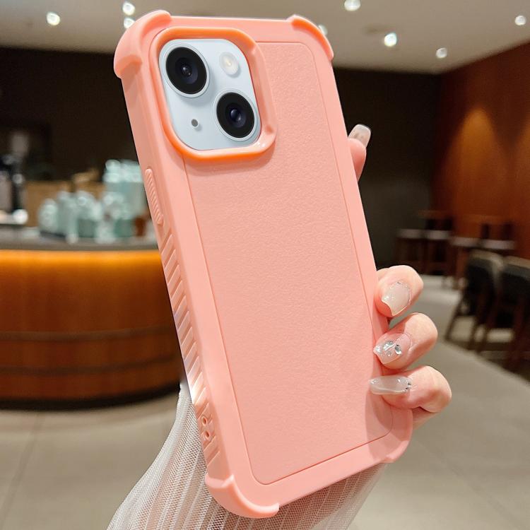 Custodia per telefono antiurto ibrida in TPU e PC a tinta unita., For iPhone 15 Pro Max, For iPhone 15 Pro, For iPhone 15 Plus, For iPhone 15