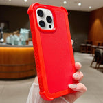 Custodia per telefono antiurto ibrida in TPU e PC a tinta unita., For iPhone 14 Plus, For iPhone 14, For iPhone 14 Pro, For iPhone 14 Pro Max