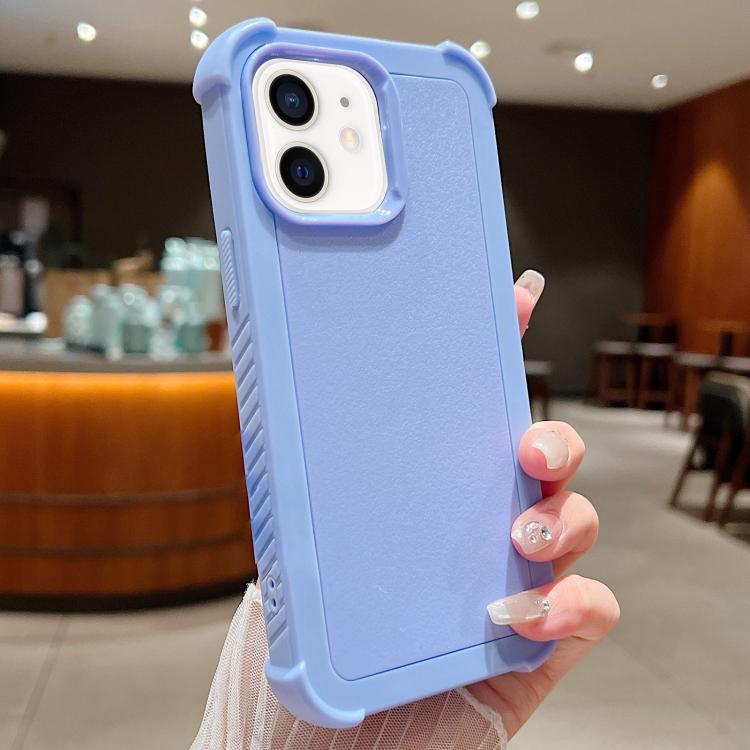 Custodia per telefono antiurto ibrida in TPU e PC a tinta unita., For iPhone 13, For iPhone 12 / 12 Pro, For iPhone 11