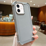 Custodia per telefono antiurto ibrida in TPU e PC a tinta unita., For iPhone 13, For iPhone 12 / 12 Pro, For iPhone 11