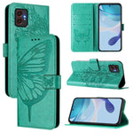 Custodia per telefono in pelle con farfalla in rilievo, For Samsung Galaxy XCover7 Pro