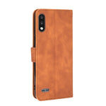 Tinta unita Skin Feel Fibbia magnetica Flip orizzontale Custodia in pelle PU con struttura in vitello con supporto e slot per schede e portafoglio, For LG K22, For OPPO  F17 Pro / A93 / Reno4 Lite, For Fujitsu F-42A / F-01L, For Motorola Moto G9 Plus