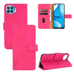 Tinta unita Skin Feel Fibbia magnetica Flip orizzontale Custodia in pelle PU con struttura in vitello con supporto e slot per schede e portafoglio, For LG K22, For OPPO  F17 Pro / A93 / Reno4 Lite, For Fujitsu F-42A / F-01L, For Motorola Moto G9 Plus