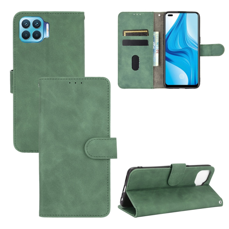 Tinta unita Skin Feel Fibbia magnetica Flip orizzontale Custodia in pelle PU con struttura in vitello con supporto e slot per schede e portafoglio, For LG K22, For OPPO  F17 Pro / A93 / Reno4 Lite, For Fujitsu F-42A / F-01L, For Motorola Moto G9 Plus
