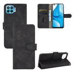 Tinta unita Skin Feel Fibbia magnetica Flip orizzontale Custodia in pelle PU con struttura in vitello con supporto e slot per schede e portafoglio, For LG K22, For OPPO  F17 Pro / A93 / Reno4 Lite, For Fujitsu F-42A / F-01L, For Motorola Moto G9 Plus