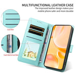 Portafoglio in pelle con protezione RFID e ciondolo a forma di cuore in rilievo con cane., For Galaxy A57 5G, For Galaxy A37 5G, For Galaxy A27 5G, For Galaxy A16 / A26 / A17