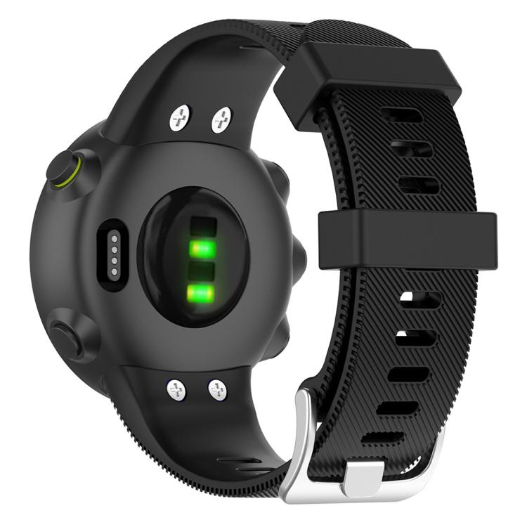 Cinturino per orologio in silicone tinta unita twill xDfind, For Garmin Forerunner 45 / 45S / Swim 2