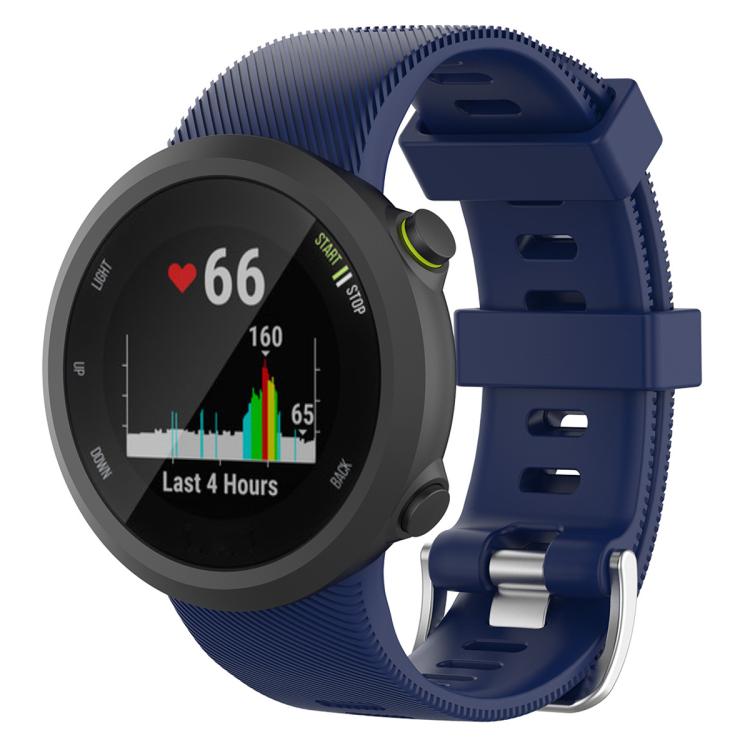 Cinturino per orologio in silicone tinta unita twill xDfind, For Garmin Forerunner 45 / 45S / Swim 2