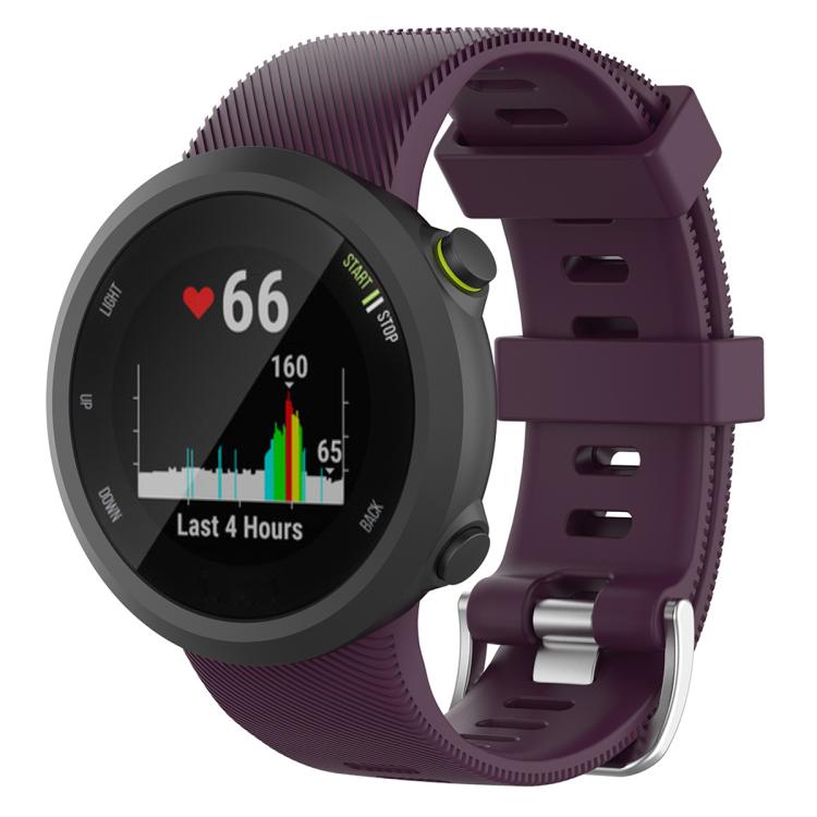Cinturino per orologio in silicone tinta unita twill xDfind, For Garmin Forerunner 45 / 45S / Swim 2