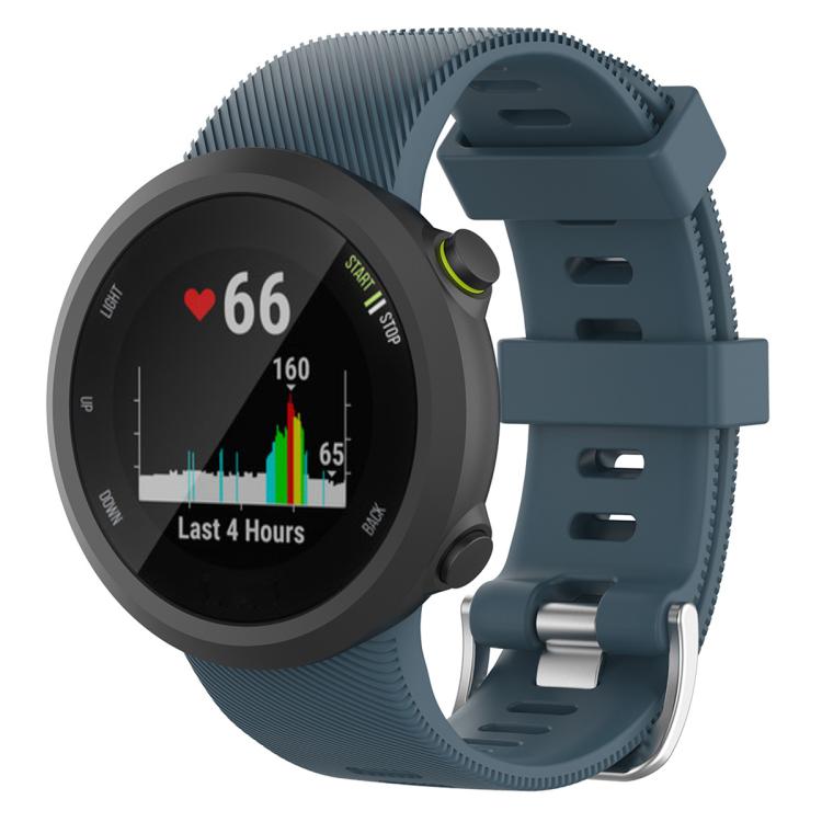 Cinturino per orologio in silicone tinta unita twill xDfind, For Garmin Forerunner 45 / 45S / Swim 2