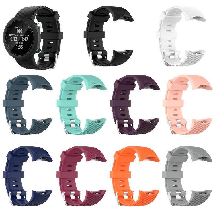 Cinturino per orologio in silicone tinta unita twill xDfind, For Garmin Forerunner 45 / 45S / Swim 2