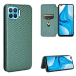 Struttura in fibra di carbonio Flip orizzontale magnetico Custodia in pelle TPU + PC + PU con slot per schede, For LG K22, For OPPO F17 Pro / A93 / Reno4 Lite, For Fujitsu F-42A / F-01L, For Motorola Moto G9 Plus