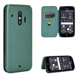 Struttura in fibra di carbonio Flip orizzontale magnetico Custodia in pelle TPU + PC + PU con slot per schede, For LG K22, For OPPO F17 Pro / A93 / Reno4 Lite, For Fujitsu F-42A / F-01L, For Motorola Moto G9 Plus