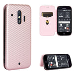 Struttura in fibra di carbonio Flip orizzontale magnetico Custodia in pelle TPU + PC + PU con slot per schede, For LG K22, For OPPO F17 Pro / A93 / Reno4 Lite, For Fujitsu F-42A / F-01L, For Motorola Moto G9 Plus