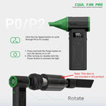 2UUL DA97 Cuul Fan Pro Raffreddamento + Pulizia + Aspirazione 3 in 1 Turbo Fan, 2UUL DA97