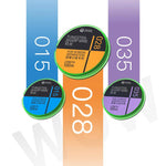 2UUL WS-028 Filo diamantato affilato in tungsteno da 0,028 mm, 100 m, 2UUL WS-028