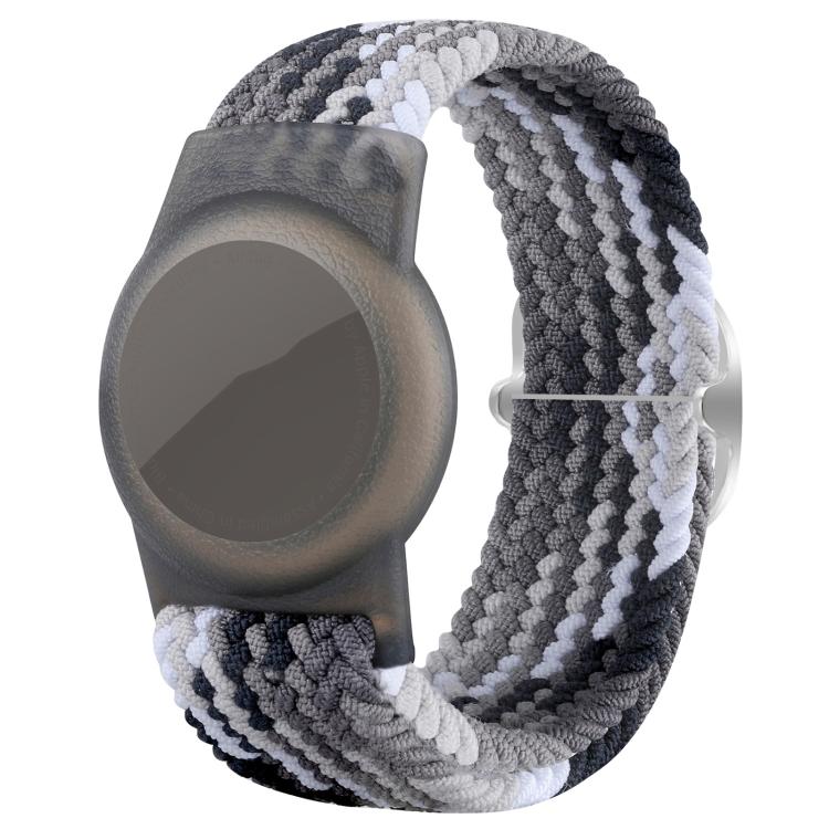 xDfind Cinturino per orologio regolabile in nylon intrecciato, con protezione anti-smarrimento, For AirTag 2nd Gen / AirTag 1st Gen