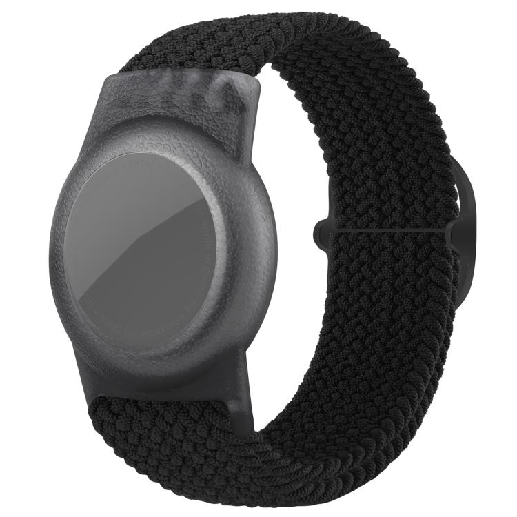 xDfind Cinturino per orologio regolabile in nylon intrecciato, con protezione anti-smarrimento, For AirTag 2nd Gen / AirTag 1st Gen