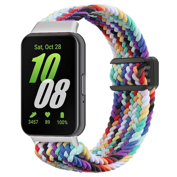 Cinturino per orologio xDfind in nylon intrecciato con fibbia magnetica, For Samsung Galaxy Fit 3